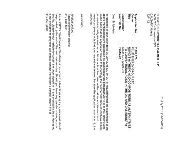 Document de brevet canadien 2892876. Poursuite-Amendment 20150731. Image 1 de 1