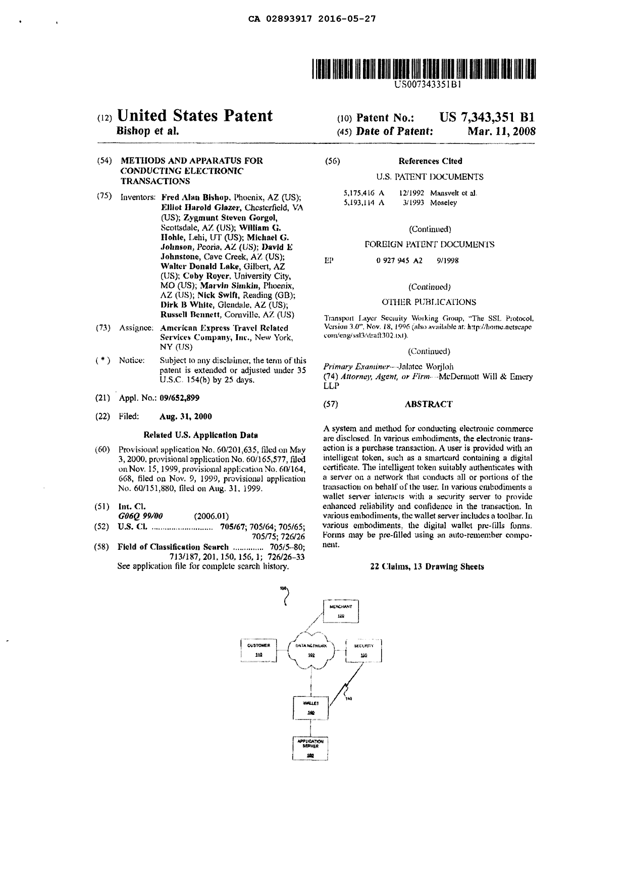 Document de brevet canadien 2893917. Modification 20160527. Image 1 de 4