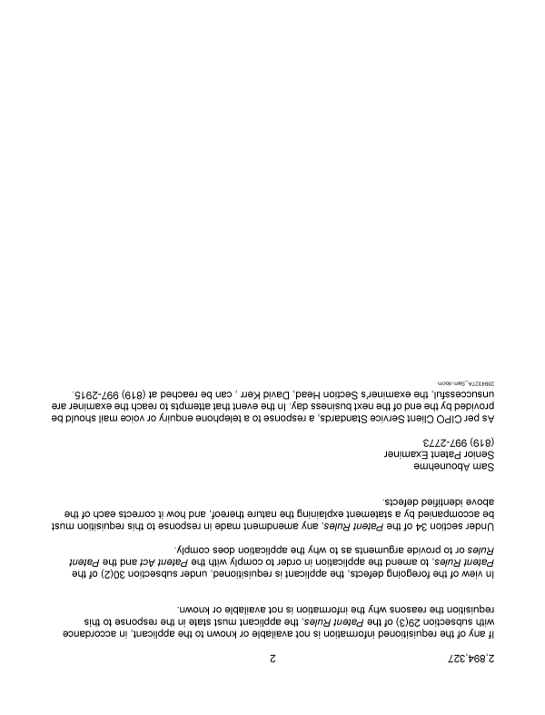 Document de brevet canadien 2894327. Poursuite-Amendment 20141219. Image 2 de 3