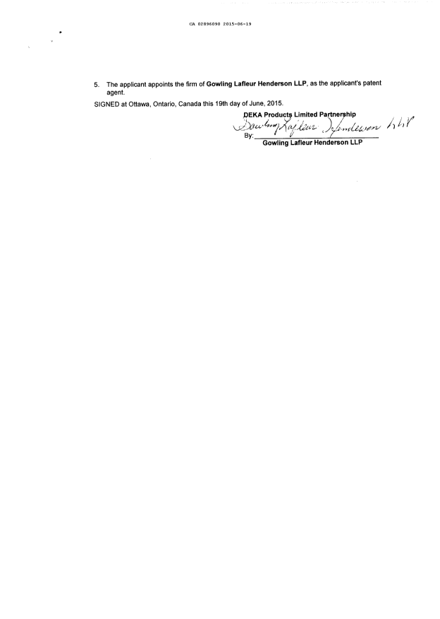 Document de brevet canadien 2896090. Demande d'entrée en phase nationale 20150619. Image 5 de 5