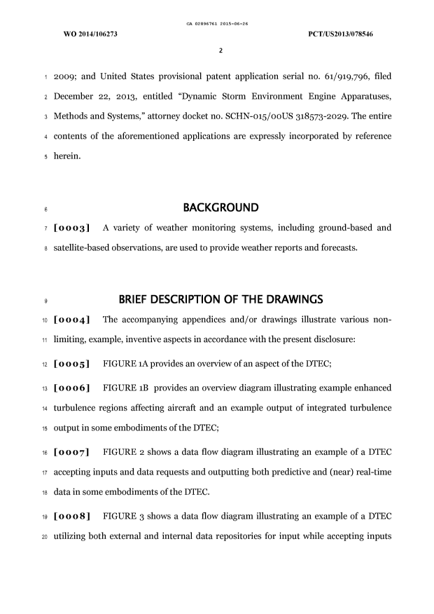 Canadian Patent Document 2896761. Description 20150626. Image 2 of 102