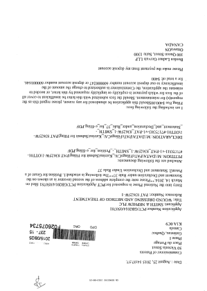 Canadian Patent Document 2902392. National Entry Request 20141225. Image 1 of 5