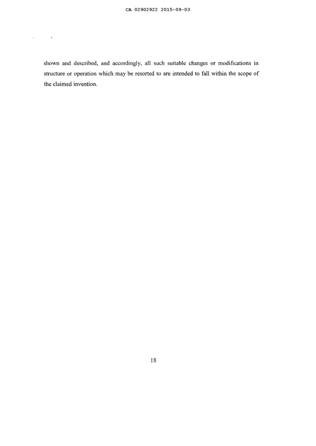 Document de brevet canadien 2902922. Description 20150903. Image 18 de 18