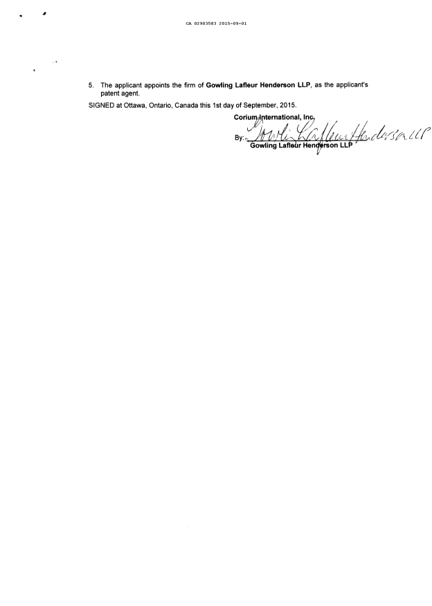 Canadian Patent Document 2903583. National Entry Request 20150901. Image 4 of 4