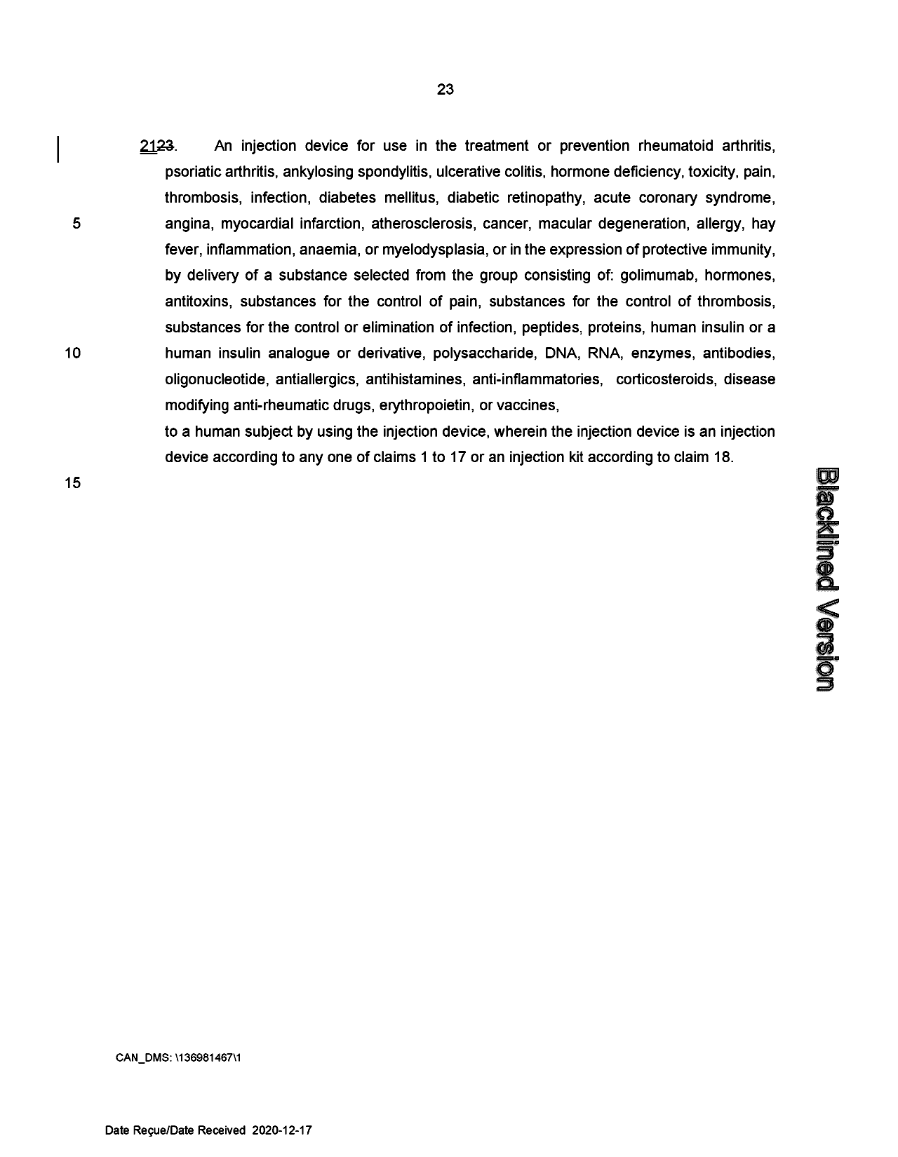 Canadian Patent Document 2914845. Amendment 20201217. Image 16 of 16