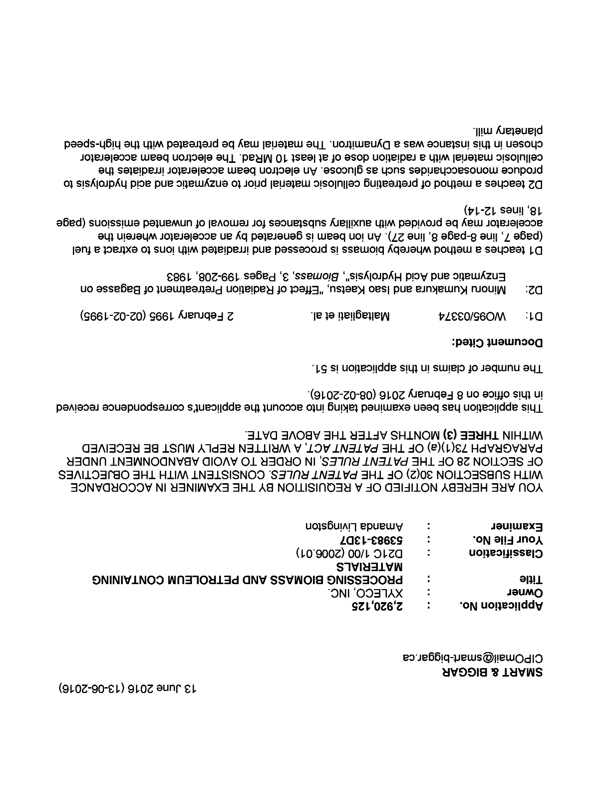 Canadian Patent Document 2920125. Prosecution-Amendment 20151213. Image 1 of 5