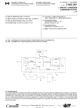 Document de brevet canadien 2920281. Page couverture 20210712. Image 1 de 1
