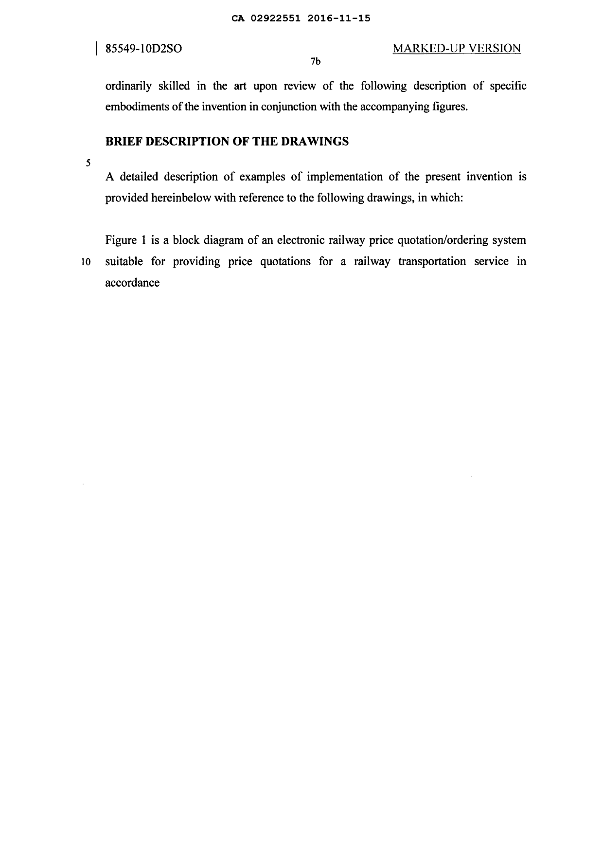 Document de brevet canadien 2922551. Poursuite-Amendment 20151215. Image 29 de 29