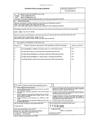 Document de brevet canadien 2934176. Rapport de recherche internationale 20160616. Image 1 de 1