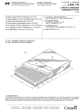 Document de brevet canadien 2934176. Page couverture 20191122. Image 1 de 1