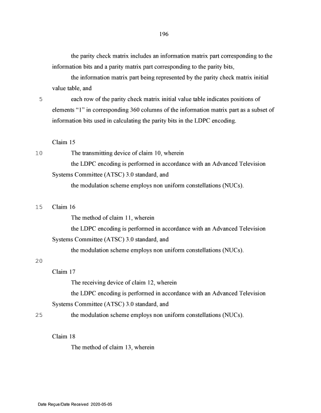 Canadian Patent Document 2948600. Amendment 20200505. Image 27 of 28