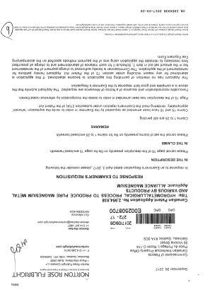 Canadian Patent Document 2954938. Prosecution-Amendment 20161226. Image 1 of 6