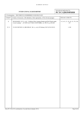 Document de brevet canadien 2962292. Rapport de recherche internationale 20161223. Image 2 de 3