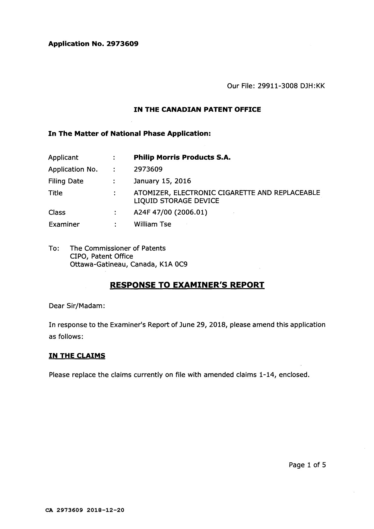 Canadian Patent Document 2973609. Amendment 20181220. Image 2 of 10