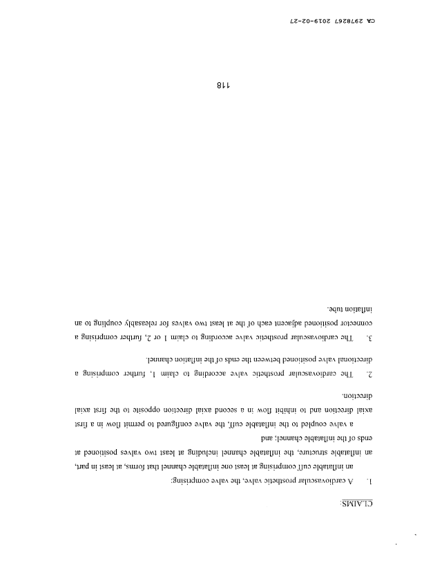 Document de brevet canadien 2978267. Revendications 20190227. Image 1 de 1