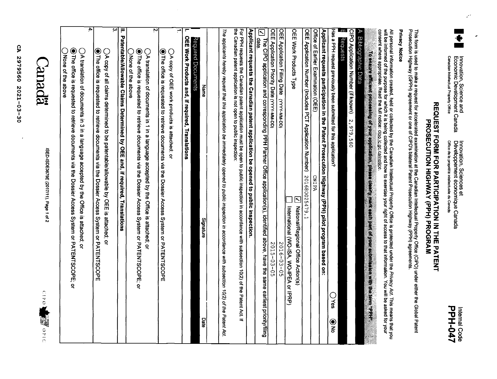 Canadian Patent Document 2979560. Amendment 20210330. Image 2 of 9