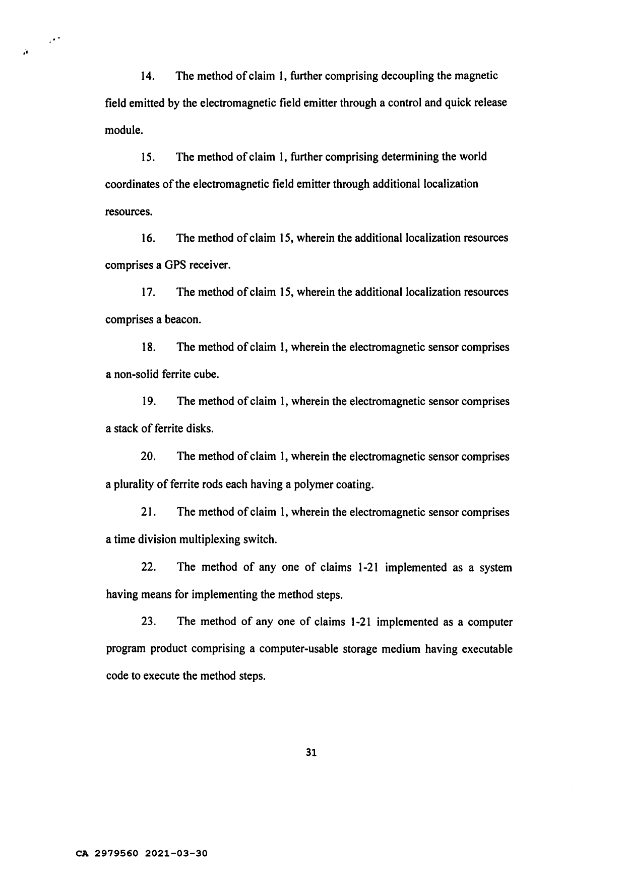 Canadian Patent Document 2979560. Amendment 20210330. Image 9 of 9