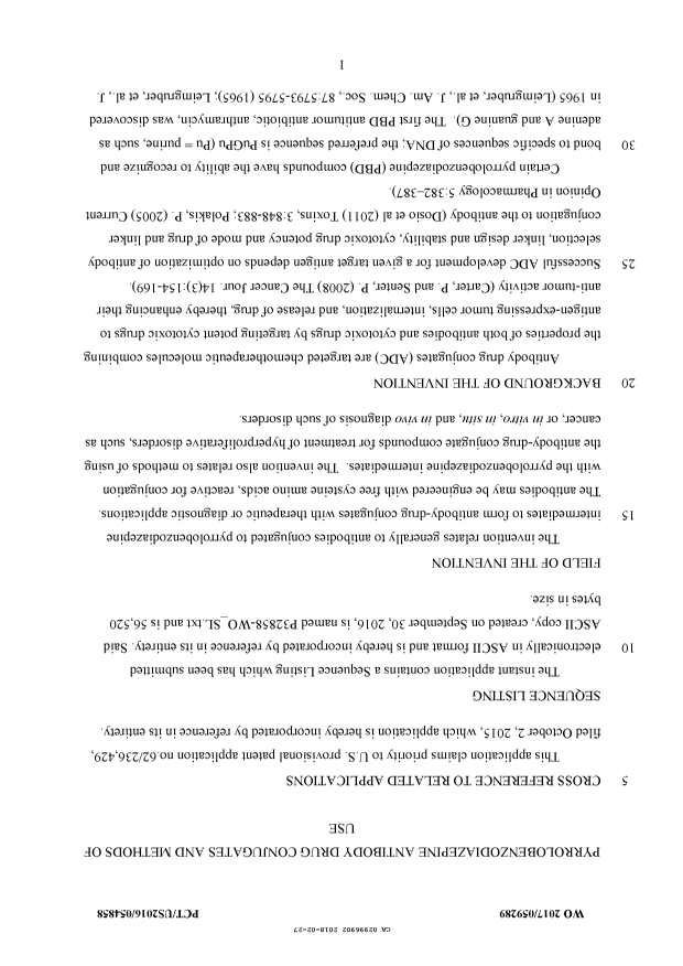 Canadian Patent Document 2996902. Description 20171227. Image 1 of 185
