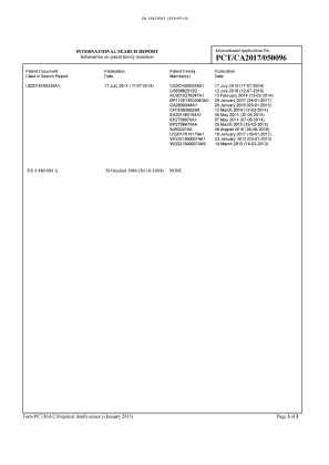 Document de brevet canadien 3013043. Rapport de recherche internationale 20171226. Image 2 de 2