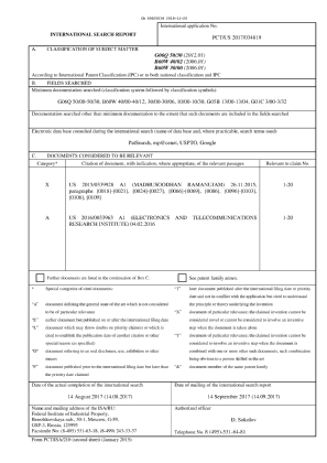 Document de brevet canadien 3025034. Rapport de recherche internationale 20181120. Image 1 de 1