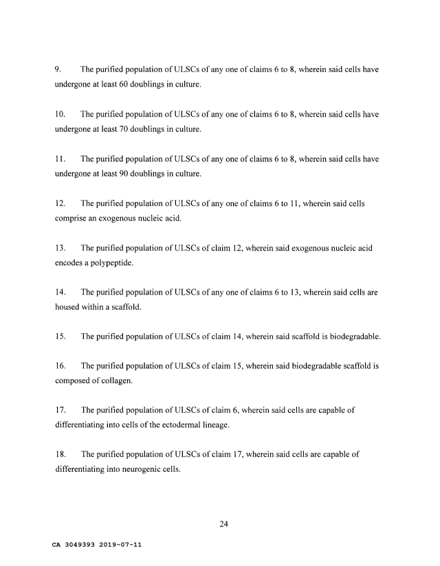 Canadian Patent Document 3049393. Amendment 20190711. Image 6 of 7