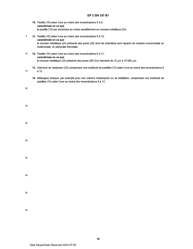 Document de brevet canadien 3051722. Modification 20220705. Image 19 de 19