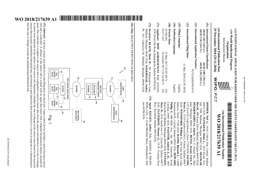 Document de brevet canadien 3064284. Abrégé 20191119. Image 1 de 2
