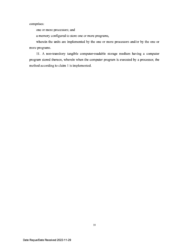 Document de brevet canadien 3114457. Revendications 20221129. Image 4 de 4