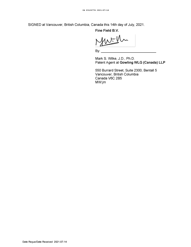 Document de brevet canadien 3126774. Demande d'entrée en phase nationale 20210714. Image 7 de 7
