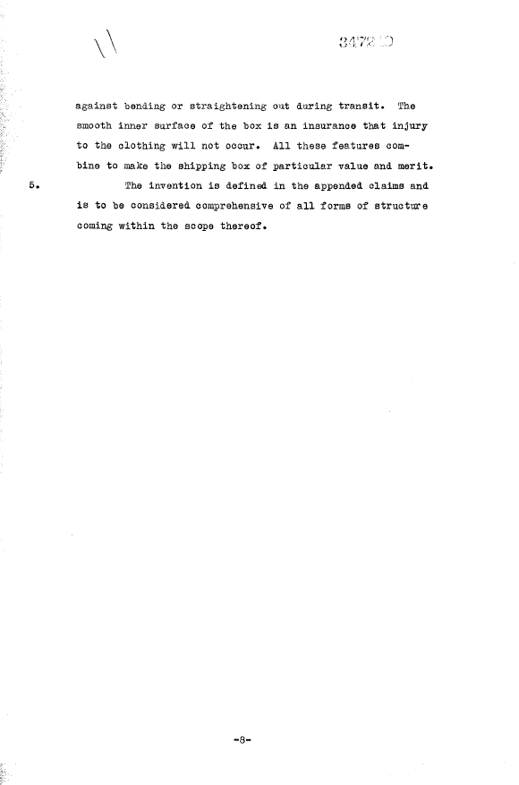 Document de brevet canadien 347249. Description 19950930. Image 8 de 8
