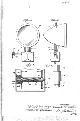 Document de brevet canadien 444030. Dessins 19950729. Image 1 de 2