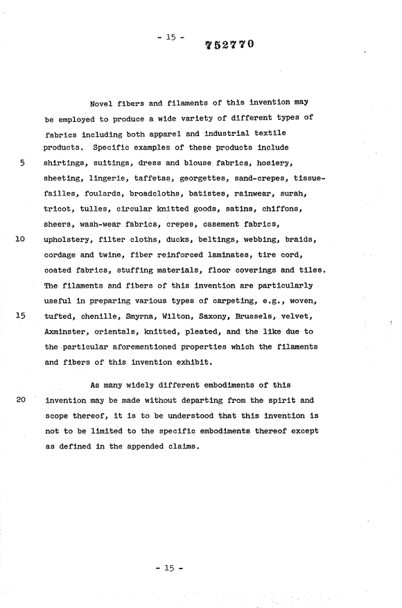 Canadian Patent Document 752770. Description 19941122. Image 15 of 15
