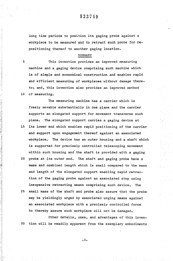 Document de brevet canadien 933749. Description 19940811. Image 2 de 16