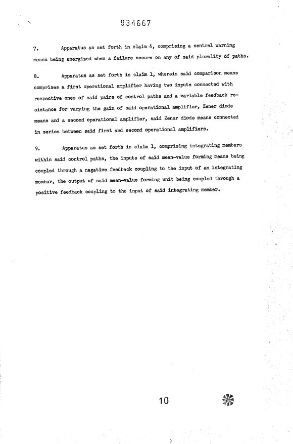 Document de brevet canadien 934667. Revendications 19940811. Image 2 de 2