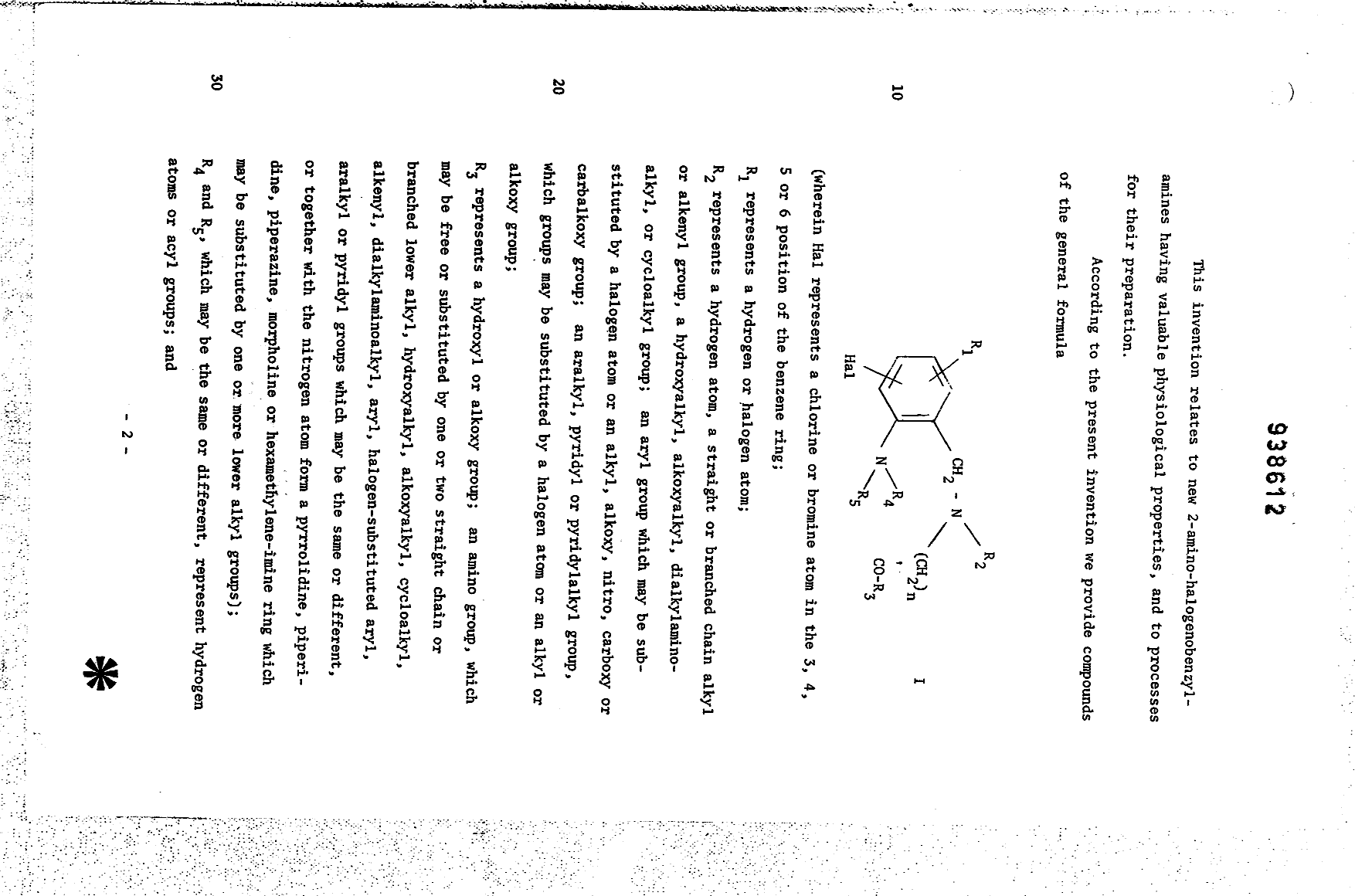 Canadian Patent Document 938612. Description 19940817. Image 1 of 57
