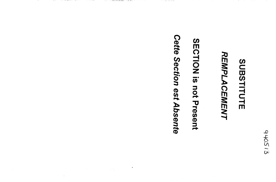 Document de brevet canadien 940513. Page couverture 19940715. Image 1 de 1