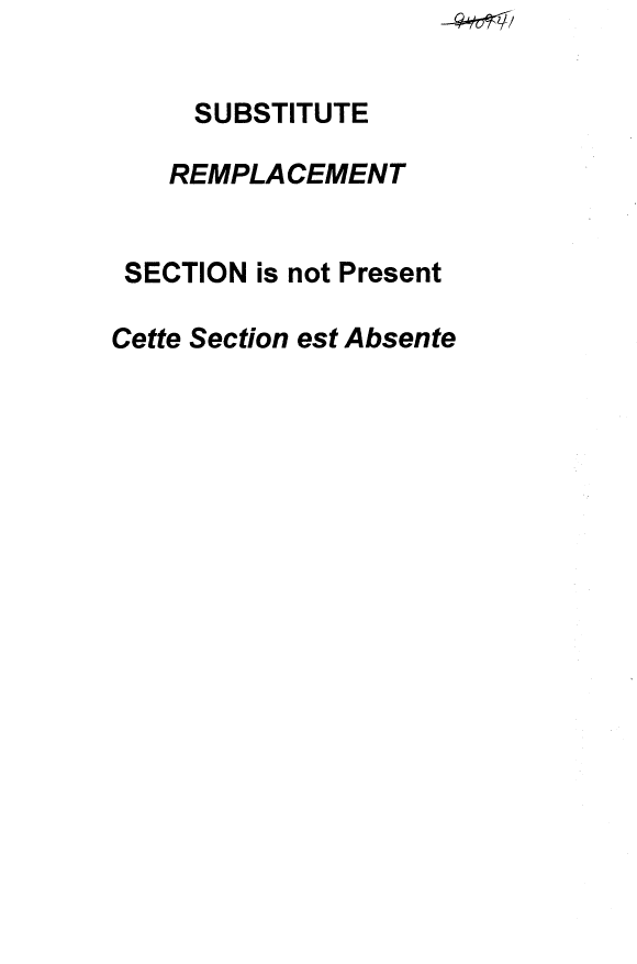 Canadian Patent Document 958338. Cover Page 19940728. Image 1 of 1