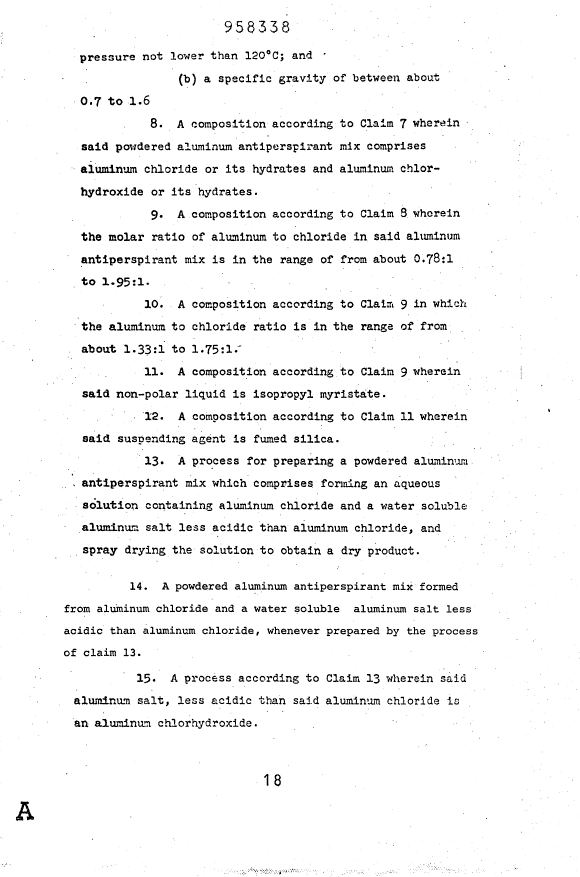 Document de brevet canadien 958338. Revendications 19940728. Image 2 de 3