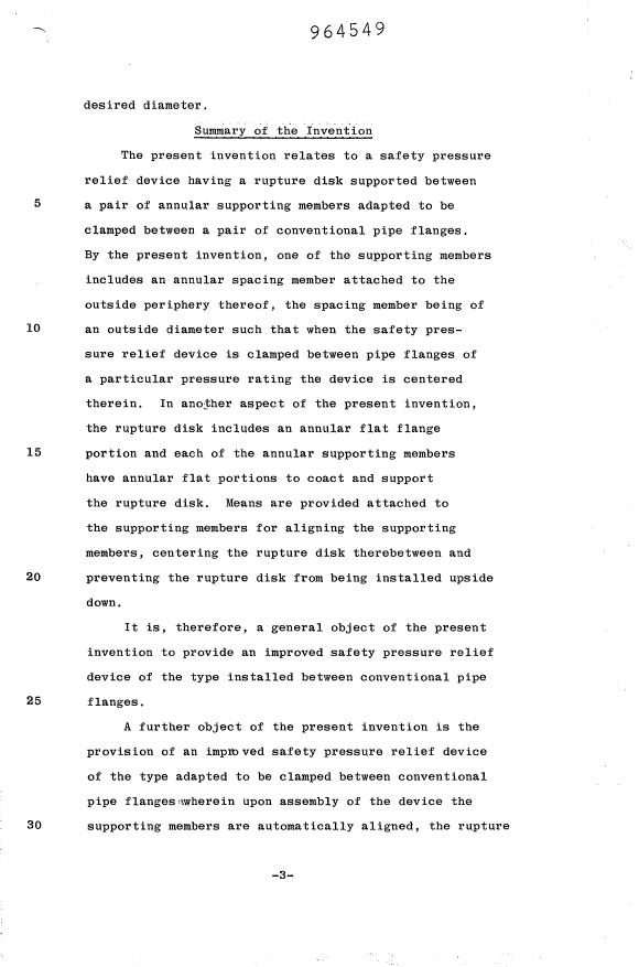 Canadian Patent Document 964549. Description 19940629. Image 3 of 9